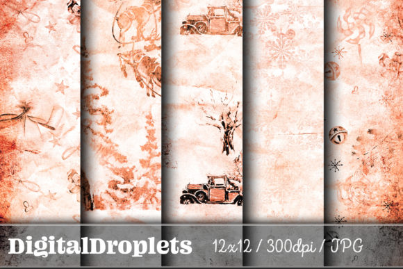 Christmas Time Vol. 10: A Gothic & Grungy Paper Collection