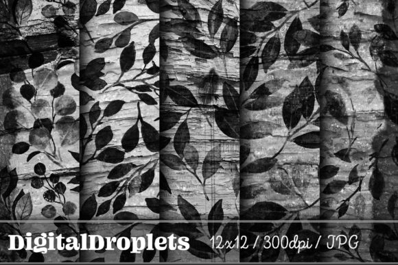 Leaves in the Wind Vol. 10 | A Vintage Paper Collection for Creatives