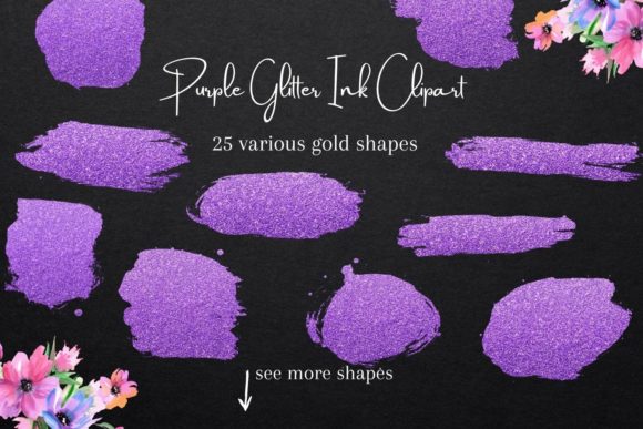 Unleashing Creativity with Purple Ink Design Elements