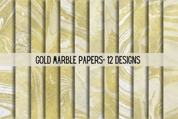 Unlocking Elegance: The Gold Marble Papers Collection