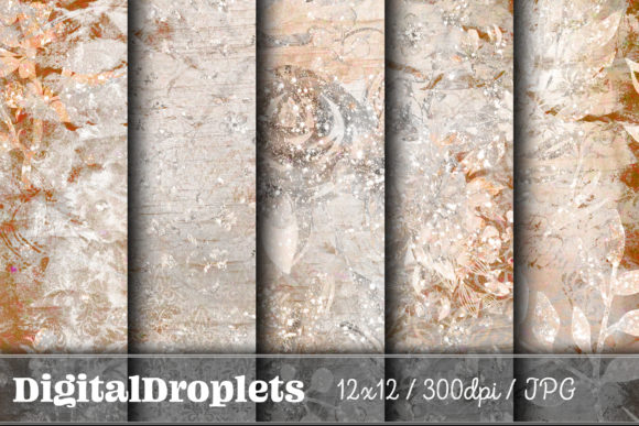 Vintage Petals Vol. 8: Elevate Your Digital Paper Craft