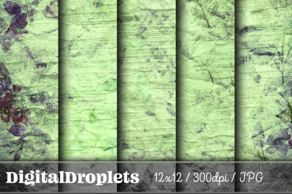 Weathered Blossoming Flowers Vol. 11: A Design Asset for Authenticity